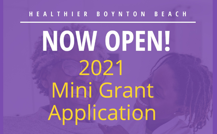 2021 Mini Grant Application Open